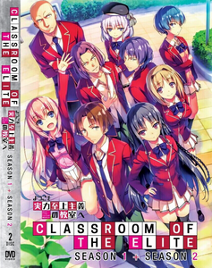 Classroom Of The Elite SEASON 1+2 (Vol.1-25End) Anime DVD with English Dubbed DVD