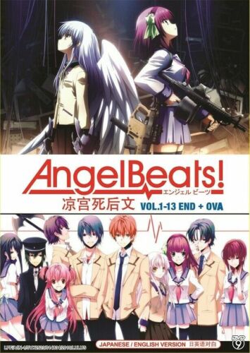 Angel Beats! Complete TV Series (1-13 End +OVA) DVD with English Dubbed DVD