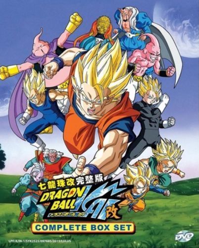 Dragon Ball Kai Complete Box Set DVD (Eps : 1 to 167 end) with English Audio DVD