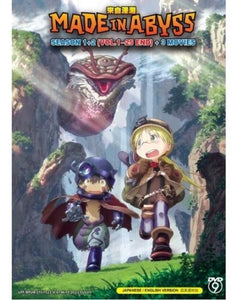 Made In Abyss Season 1+2(Vol.1-25 End)+3 Movies - Anime DVD with English Dubbed