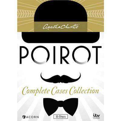 Agatha Christie's Poirot DVD Set Complete Cases Collection Box Set