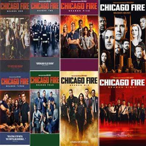 Chicago Fire TV Series Seasons 1-8 DVD Set