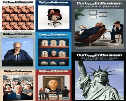 Curb Your Enthusiasm DVD Complete Series - Season 1 - 10