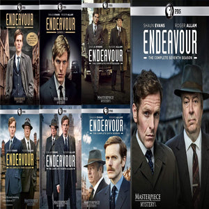 Endeavor Seasons 1-7 on DVD