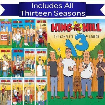 King of the Hill TV Series Seasons 1-13 DVD Set