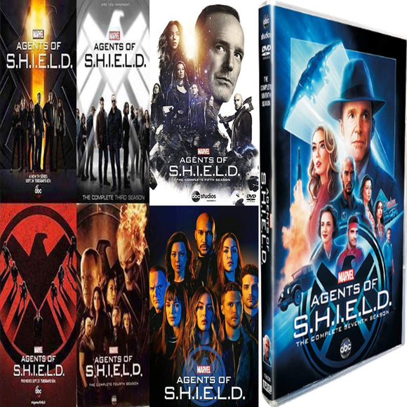 Marvel's Agents of Shield TV Seasons 1-7 DVD Complete Series Set