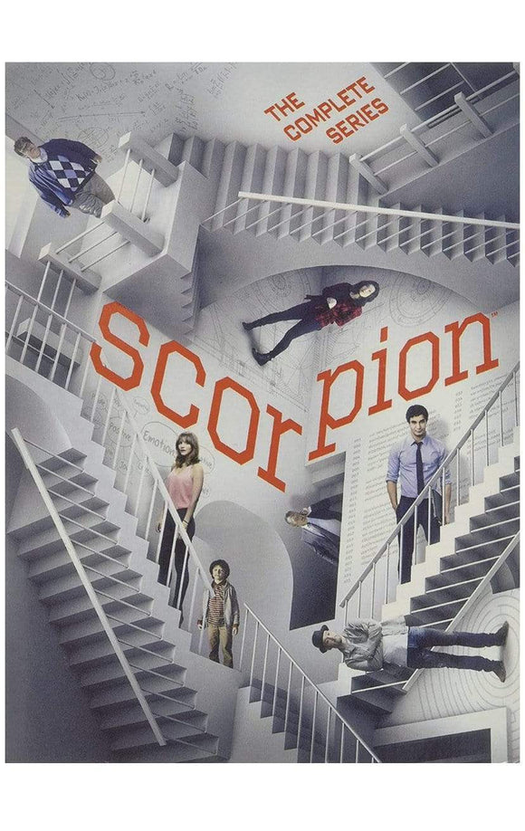 Scorpion TV Series Season 1-4 complete series DVD Set