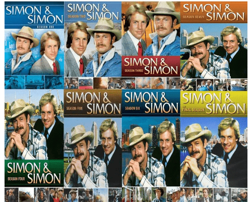 Simon and Simon TV Series Seasons 1-8 DVD Set