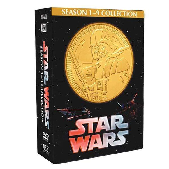 Star Wars Complete Series DVD 9 Movie Box Set (Episodes I-IX)