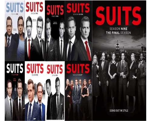 Suits TV Series Seasons 1-9 DVD Set