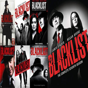 THE BLACKLIST TV SERIES SEASONS 1-7 DVD SET