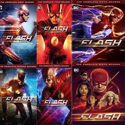 The Flash TV Series Seasons 1-6 DVD Set